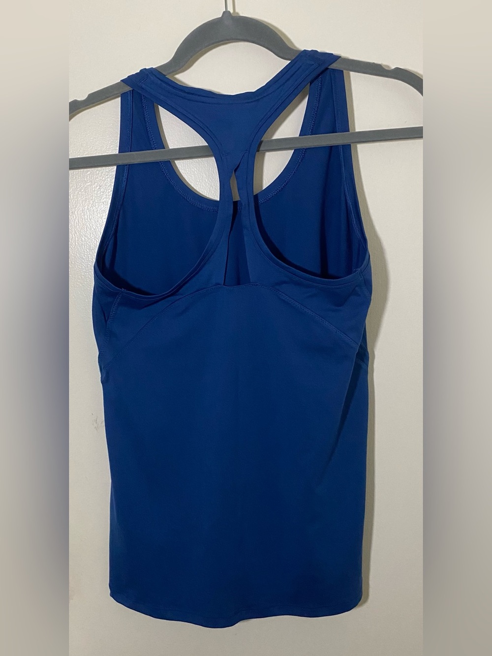 Athleta Royal Blue Racerback Performance Tank - Picture 2 of 3